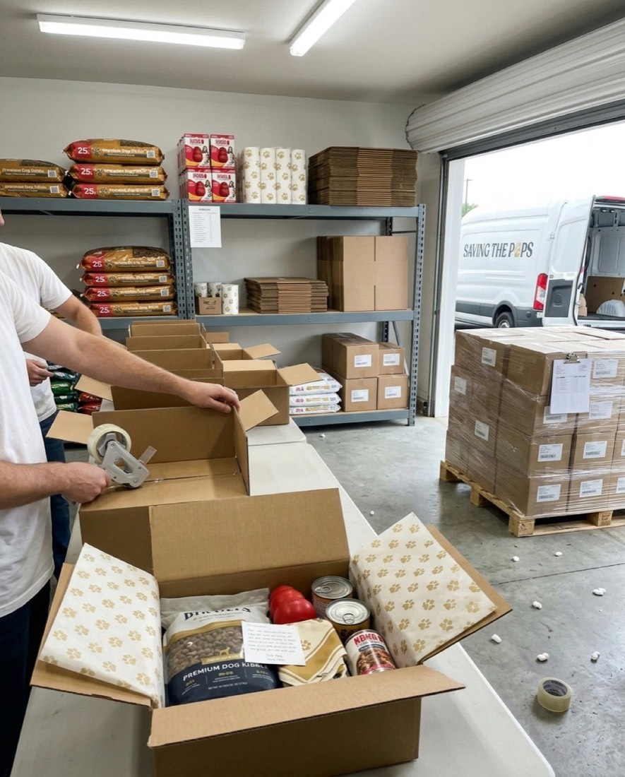 How Your Care Packages Actually Get to the Dogs
