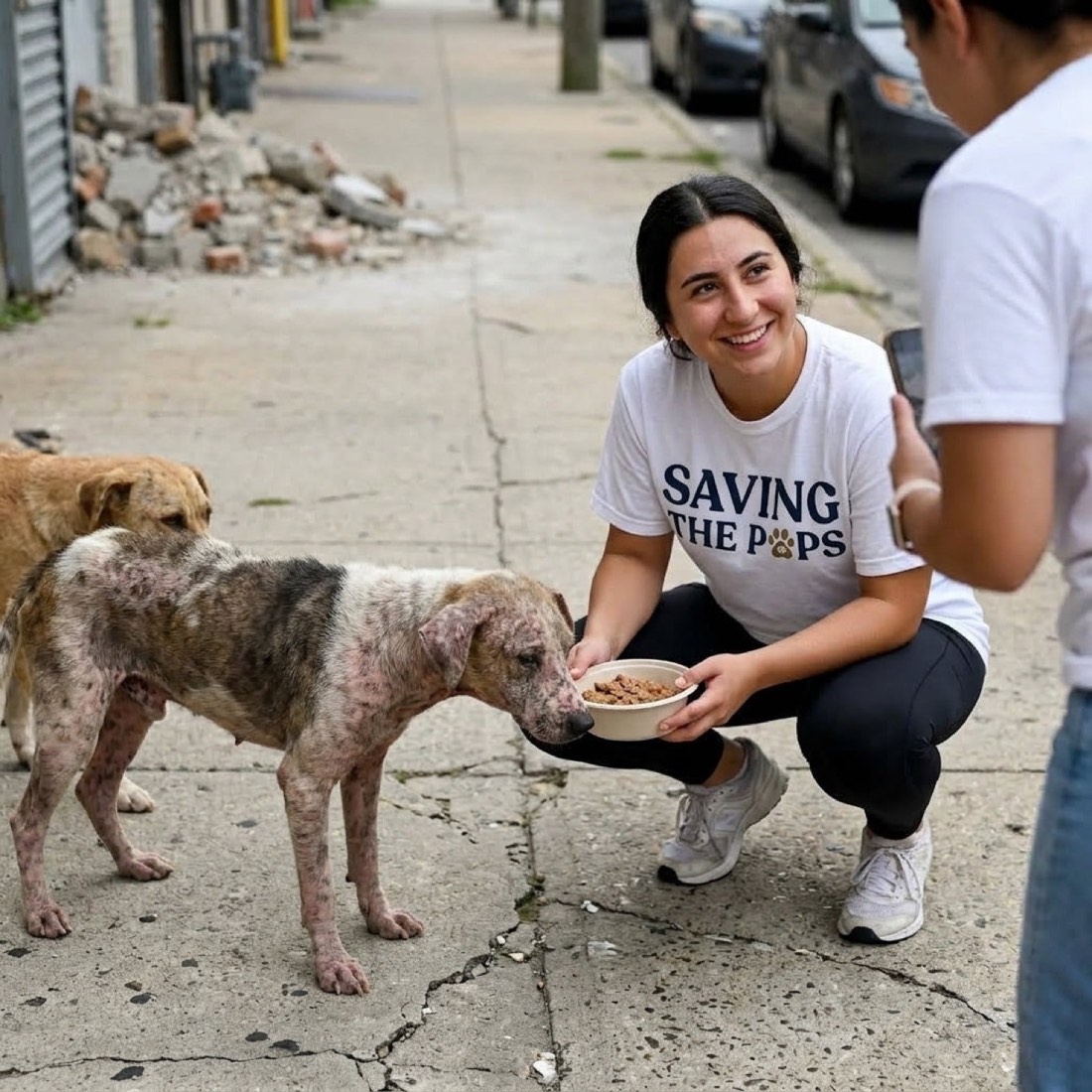 Dog rescue mission
