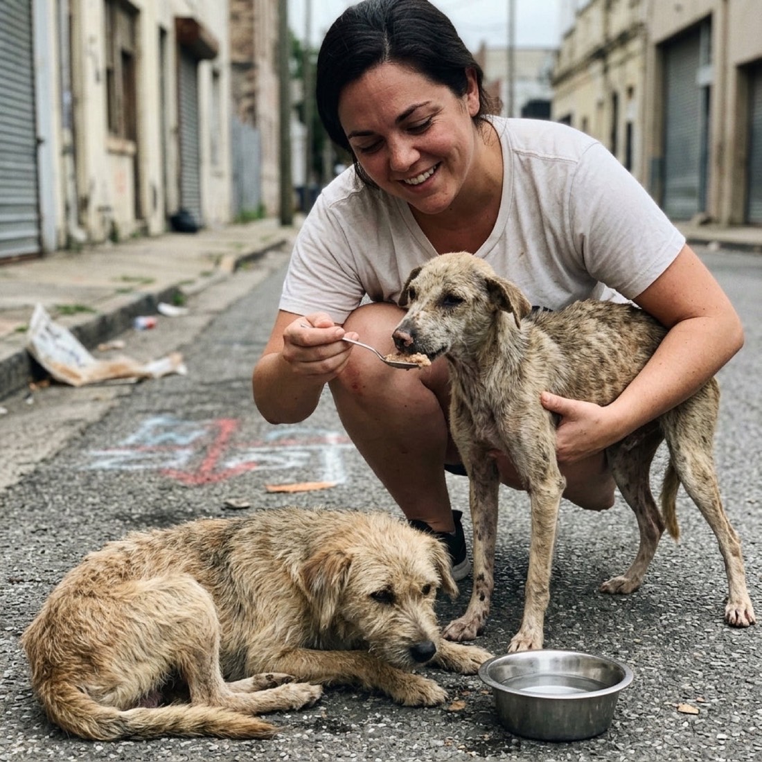 Dog rescue operation